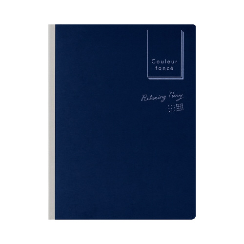 クルールフォンセ付箋　ドット・方眼　ネイビー画像