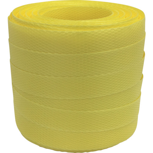 梱包用品 PPﾊﾞﾝﾄﾞ 15.5mm×50m ｲｴﾛｰ 1個