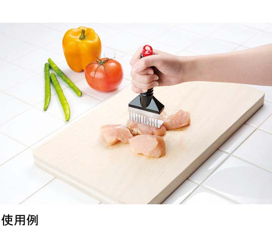 プログレード ふわから肉すじ切り 袋から一部が取り出された、光沢のある肉のスライスが見える状態