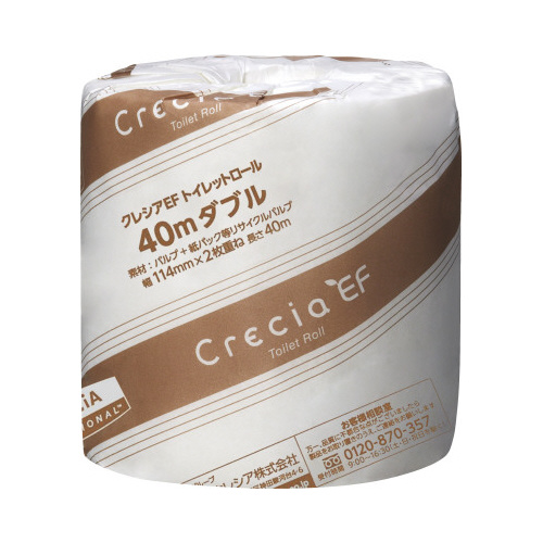 ＥＦトイレットロールＷ４０ｍ１梱（８０個）５梱以上画像