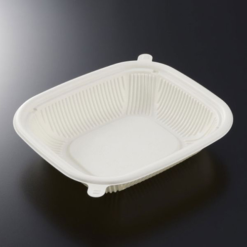 中央化学 弁当容器 MPK ククリ 19-17 OW 本体画像