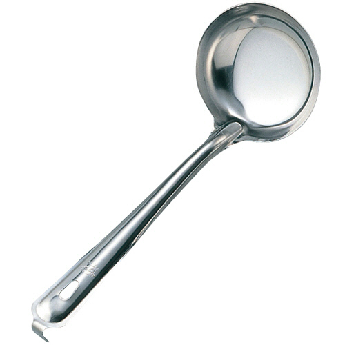 18-0 杓子 共柄(ｶｷﾞ付) 特大 10.5cm 150cc 1本画像