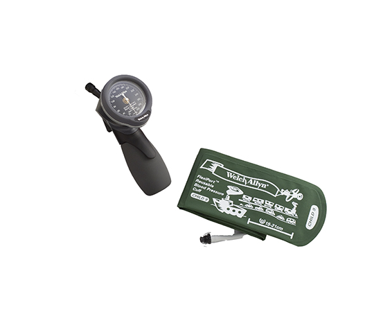 アネロイド血圧計[デュラショック･ハンド型]　TR-1型　小児用(中)カフ付き画像