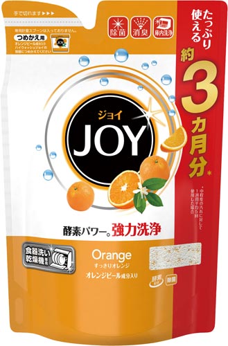 食洗機用ジョイ　オレンジピール　詰替用　４９０ｇ画像