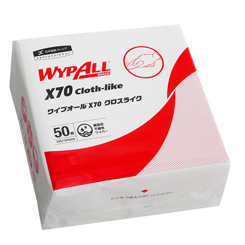 ﾜｲﾌﾟｵｰﾙX70 ｸﾛｽﾗｲｸ 6つ折り Lｻｲｽﾞ 1ﾊﾟｯｸ(50枚)画像