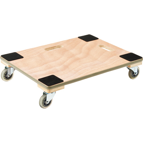 木製平台車 静運 すべり止め付 100kg荷重 455×605mm 1台
