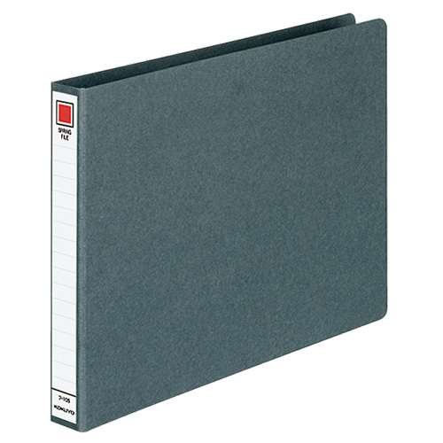 ｽﾌﾟﾘﾝｸﾞﾌｧｲﾙ A4ﾖｺ 2穴 200枚収容 背幅33mm 1ｾｯﾄ(10冊)画像