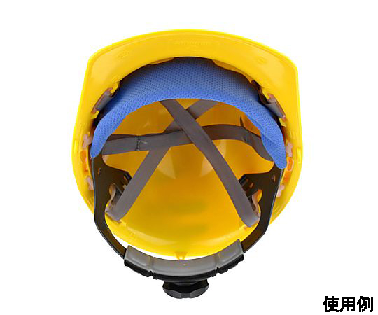 145x280mm クールヘッドバンド(消臭/ヘルメット用) クリアなデザインのヘッドバンドが整然と置かれ、通気孔が目立つ様子