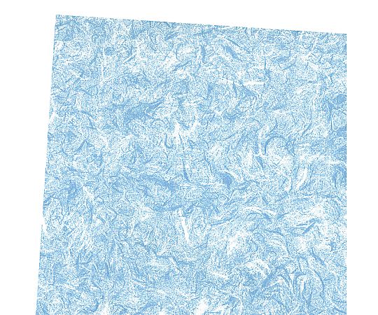 HEIKO 包装紙 ハトロン判半才 雲竜 青 100枚画像