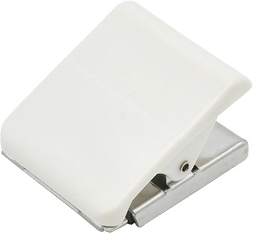 ハイブリッドマグネットクリップＭ白×１０画像