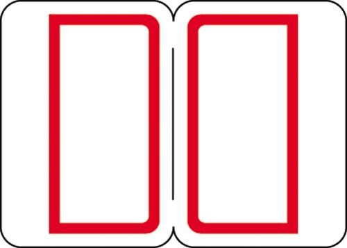 タックインデックス　赤　小　８８０片入画像