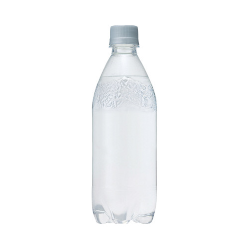 天然水スパークリングレモンラベルレス　５００ｍｌ