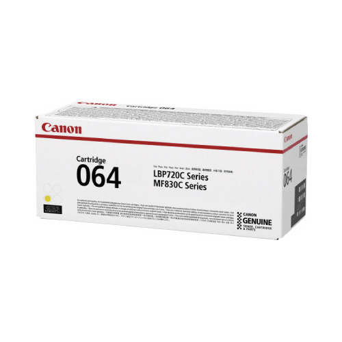 純正トナーカートリッジ　０６４　イエロー画像