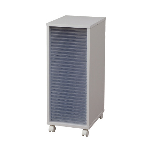 木製フロアケース　超浅３０段画像