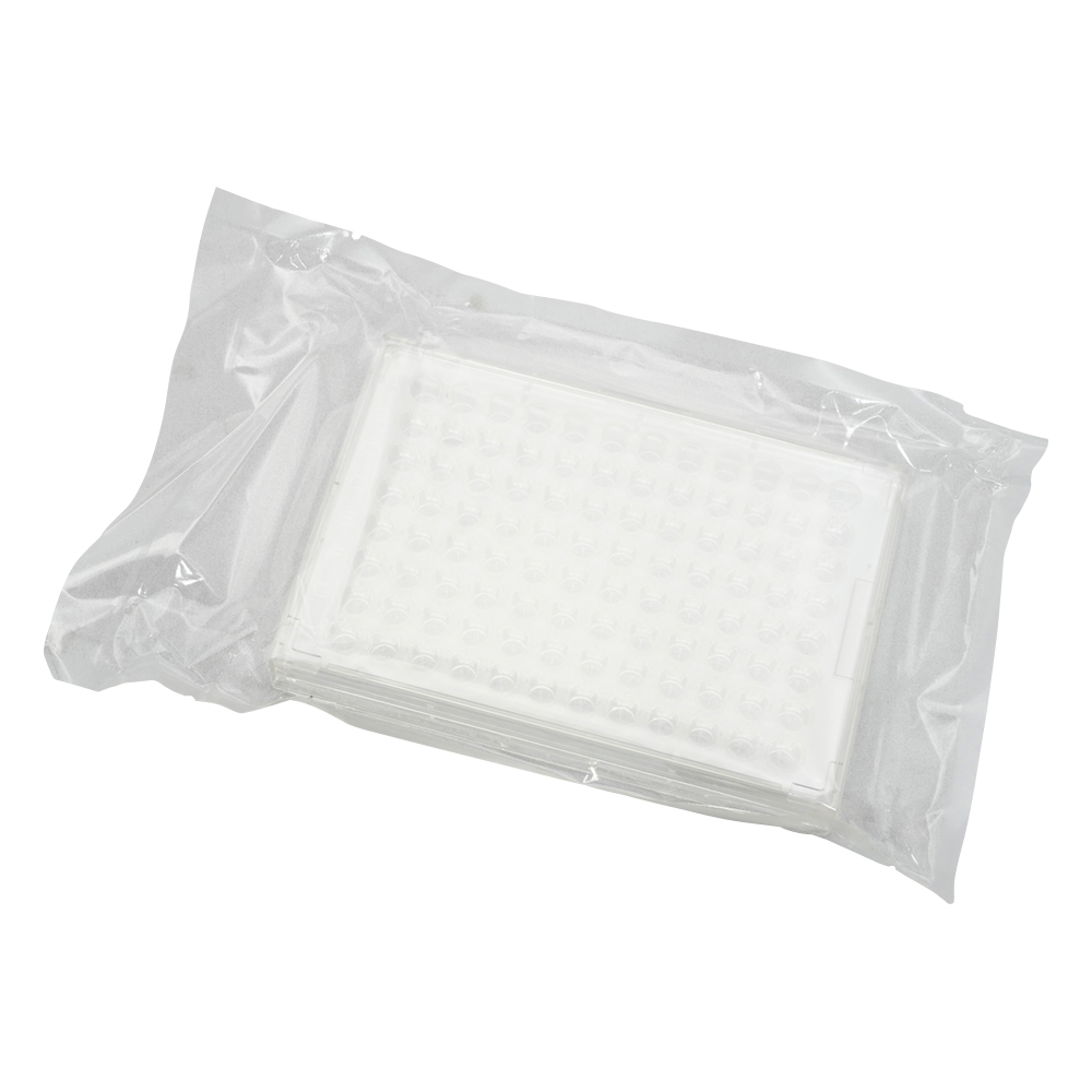 マイクロプレート（96ウェルプレート） V底・滅菌済・フタ付 1箱（50枚入）画像