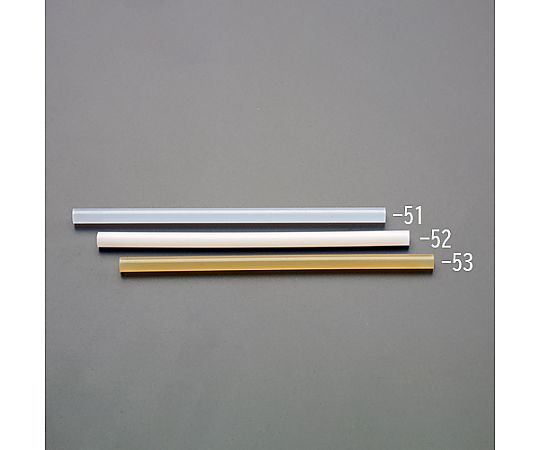 φ7.0x150mm グルースティック(プラスチック用/10本) 透明なプラスチックパッケージに収められた10本のスティックが横並びで見える状態