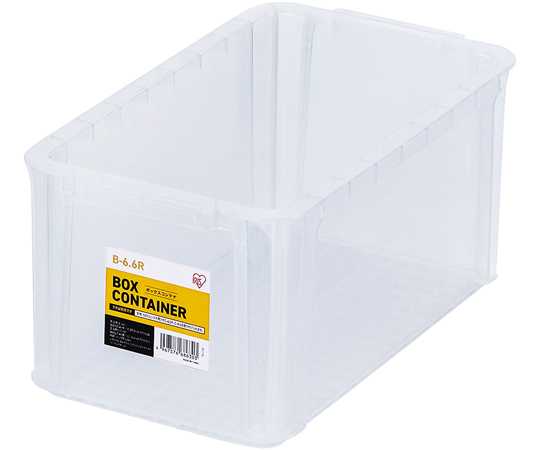 ボックスコンテナ クリア W334×D198×H158mm画像