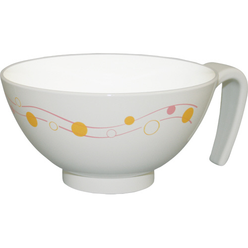 取っ手付き飯碗 みず玉 1個