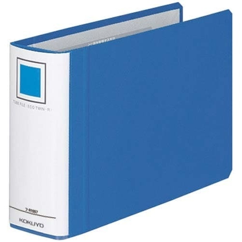 チューブエコツインＲ青Ａ５横背幅６５ｍｍ４－１１冊画像
