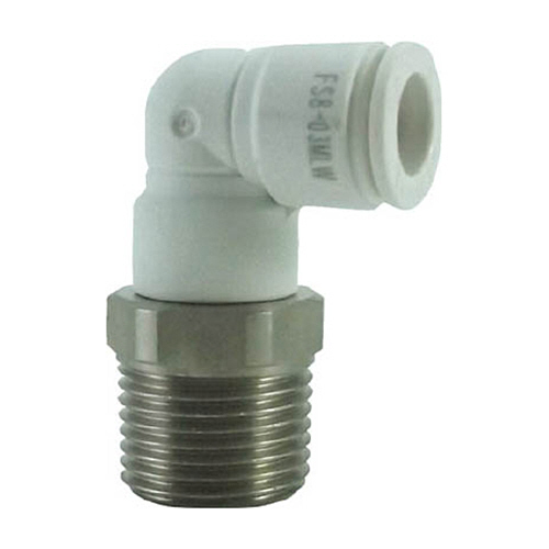 ﾀｯﾁｺﾈｸﾀｰﾌｧｲﾌﾞ ﾒｲﾙｴﾙﾎﾞ(ﾎﾜｲﾄﾎﾞﾃﾞｨｰ)8mm･R3/8 1個画像