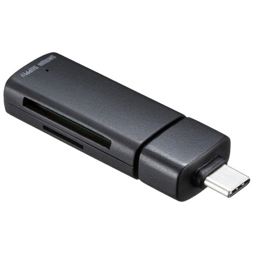 USB　5Gbps　Type-Cカードリーダー(SD・microSD対応)　1個画像