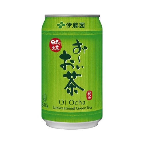 缶おーいお茶緑茶　３４０ｇ　２４本×２画像