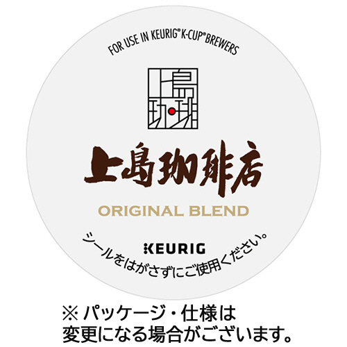 Kｶｯﾌﾟ専用ｶｰﾄﾘｯｼﾞ 上島珈琲店 ｵﾘｼﾞﾅﾙﾌﾞﾚﾝﾄﾞ 1箱(12杯)画像