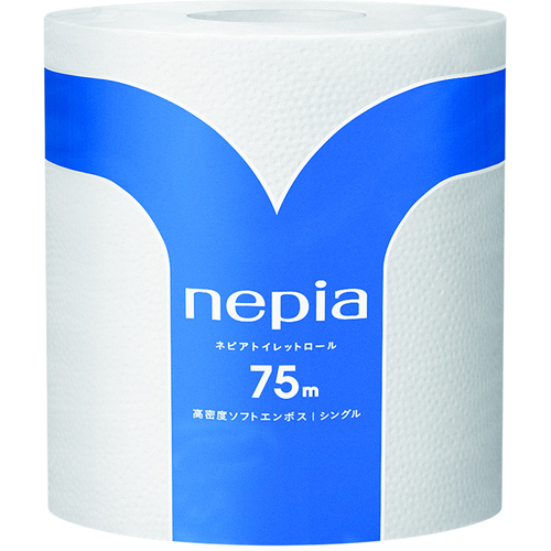 ネピア　トイレットペーパー　１ロールシングル７５ｍ　８０個入り画像