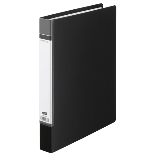 Dﾘﾝｸﾞﾌｧｲﾙ A4ﾀﾃ 2穴 210枚収容 21mmとじ 背幅40mm 黒 1冊画像