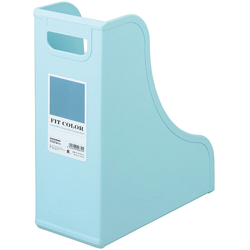 ﾌｨｯﾄｶﾗｰ ﾌｧｲﾙｽﾀﾝﾄﾞ A4 背幅119mm ﾌﾞﾙｰ 1個画像