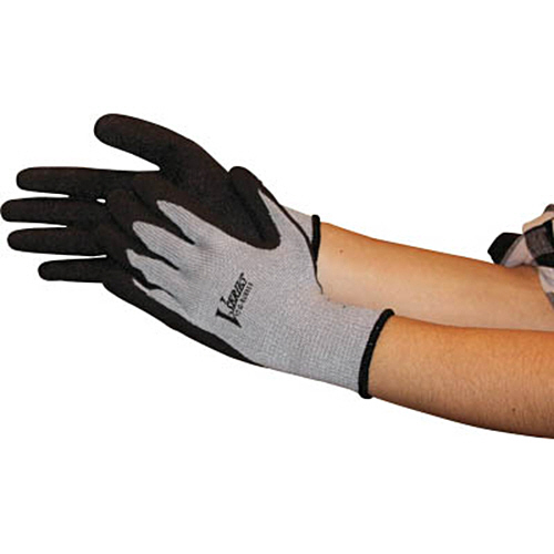 厚手ｺﾞﾑ背抜き手袋 L 1双画像