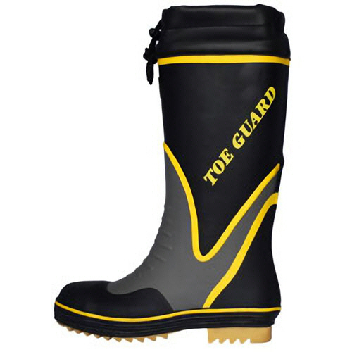 先芯入り長靴 MPB-7700N ﾌﾞﾗｯｸ/ｸﾞﾚｲ Lｻｲｽﾞ 1足画像