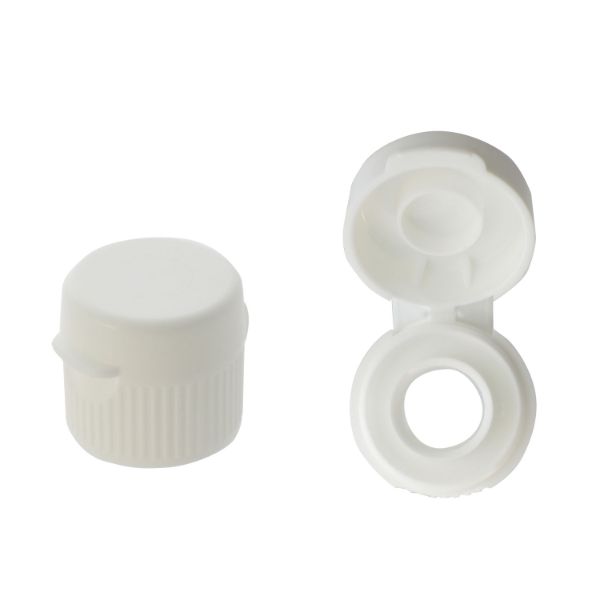 Kスクイズヒンジキャップ φ12丸穴 白色画像