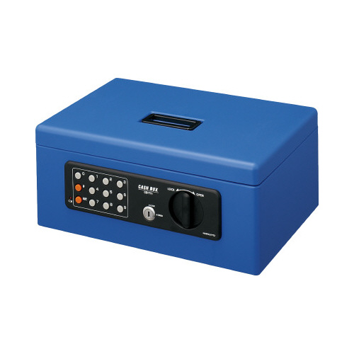 手提金庫テンキー付　ＣＢ－Ｔ１１　Ａ４　ブルー