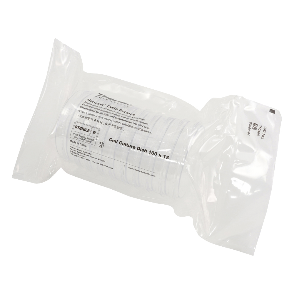 細胞培養ペトリディッシュ 12.5mL 1箱（10個×15包入）画像