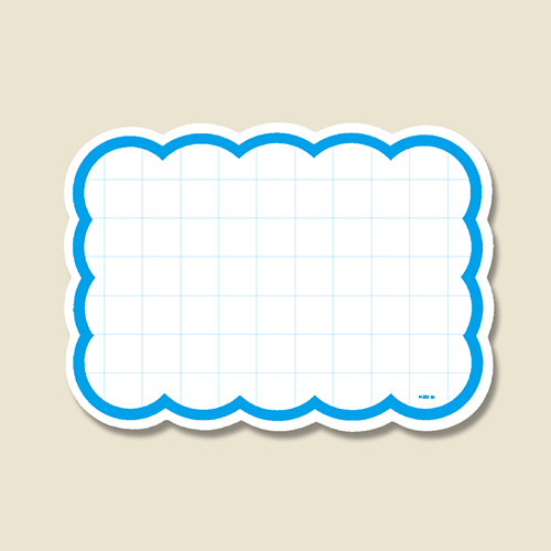 HEIKO 抜型カード 雲 LL B 30枚画像