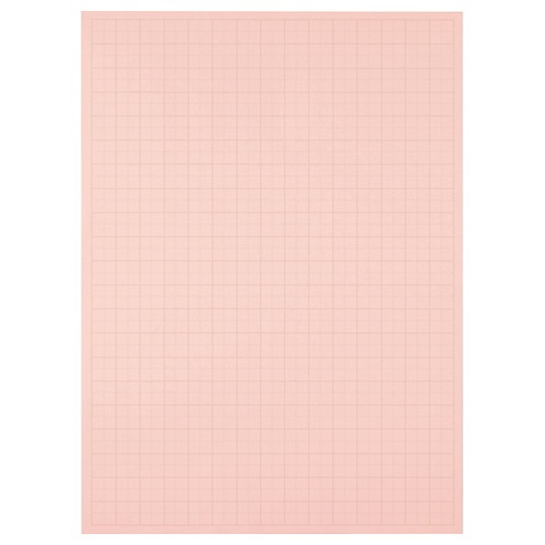 模造紙(ﾌﾟﾙﾀｲﾌﾟ) 本体 788×1085mm 50mm方眼 ﾋﾟﾝｸ 1ｹｰｽ(20枚)画像