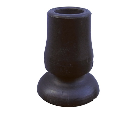 ステッキ用　替えゴム　16mm用DX　ブラック画像