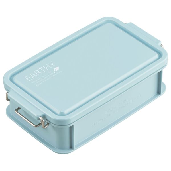 弁当容器 EARTHY コンテナランチボックス(仕切付) CNT-750 ミントグリーン画像