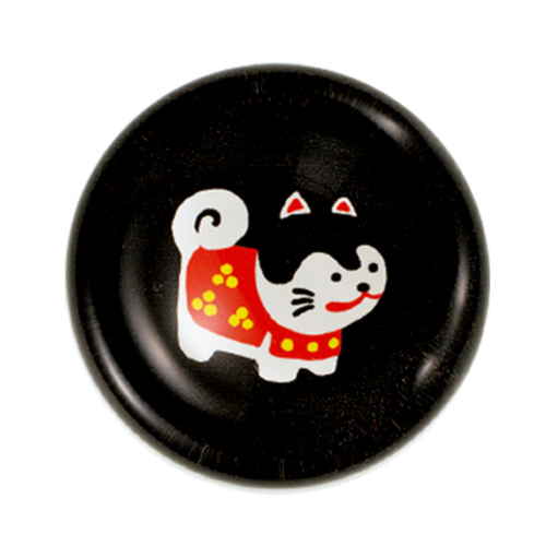アクリル箸置き 黒こまいぬ小画像