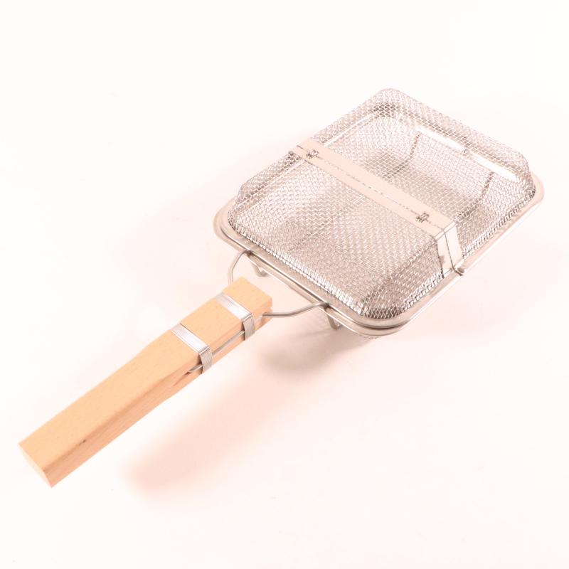 調理用品　kan　木柄角ギンナンイリ(角柄)　小画像