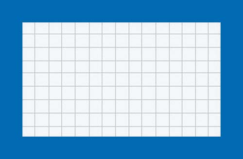 マグネット見出し４３×７４ｍｍ青画像