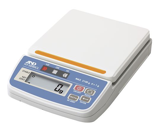 コンパレータライト付きコンパクトスケール　JCSS校正証明書付　5100g　最小1g画像