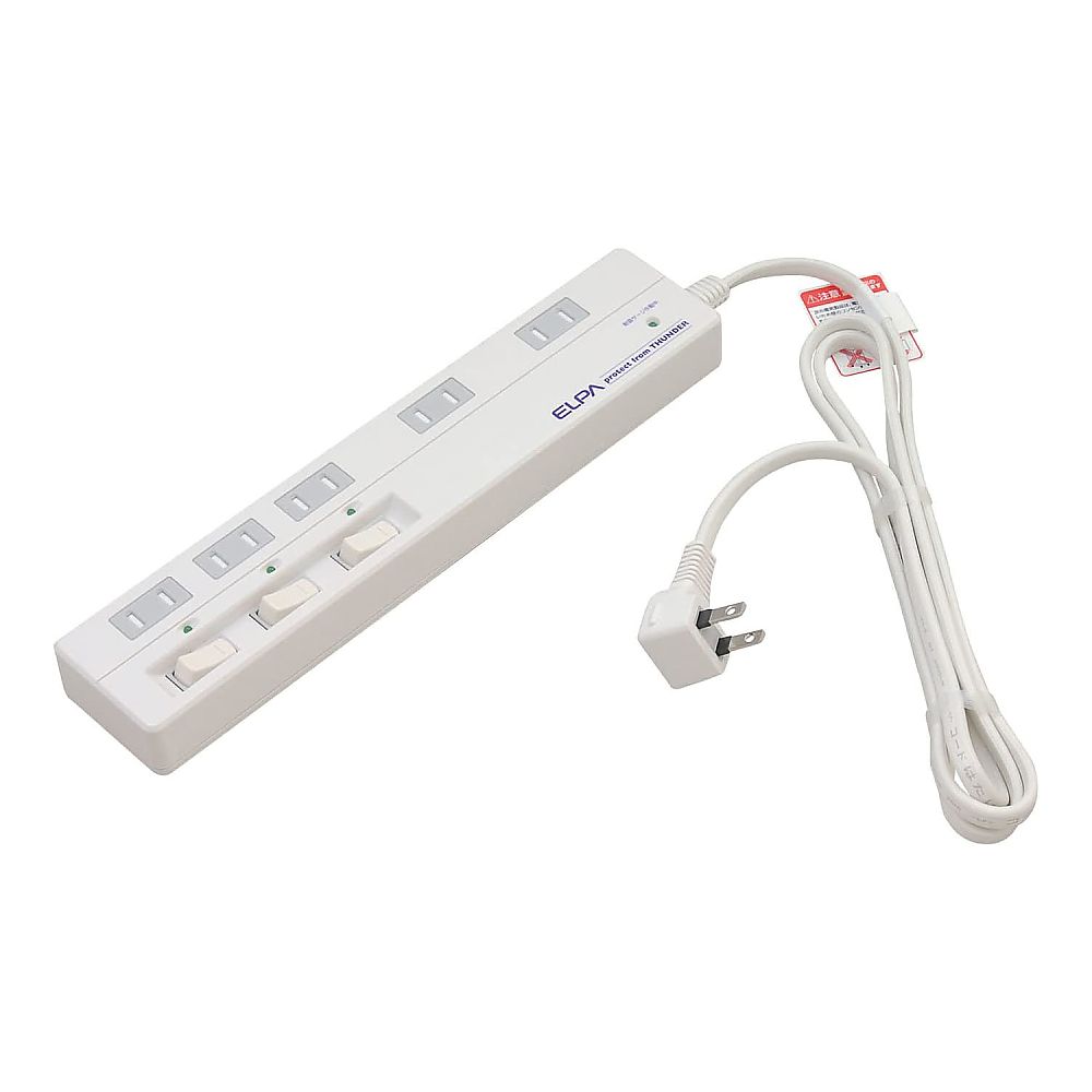 サージ付マルチタップ 5P1.5m画像