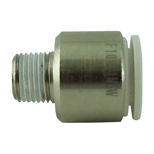 ﾀｯﾁｺﾈｸﾀｰﾌｧｲﾌﾞ 六角穴付ﾒｲﾙｺﾈｸﾀｰ W(白)10mm･R1/8 1個画像