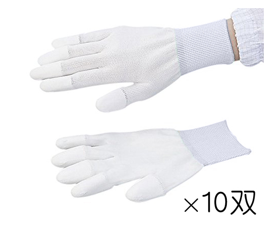 アズピュア　PUコート手袋　指先コート　L　10双画像