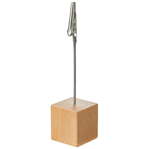 ｸﾘｯﾌﾟｽﾀﾝﾄﾞ 木製 木目 1個画像