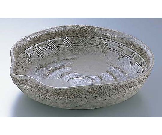 炭化土ぼたもち8.5大皿 深画像