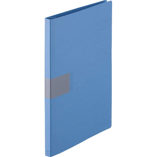 ﾌﾗｯﾄﾌｧｲﾙ(ｶﾗｰﾁｮｲｽ) A4ﾀﾃ 150枚収容 背幅18mm ﾌﾞﾙｰ 1ｾｯﾄ(10冊)画像