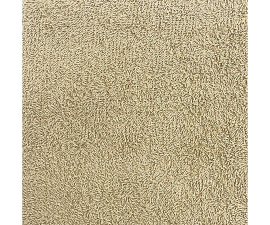 バスタオル テラカラー 60×120cm BEIGE 1セット（10枚入） 整然と並べられた柔らかいタオルのセット